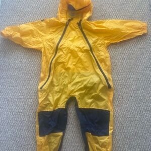 Tuffo 4T Kids Yellow Raincoat with Hood